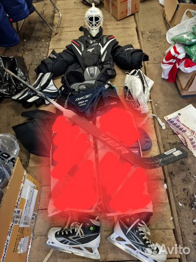 Хоккейная вратарская форма бу взрослая