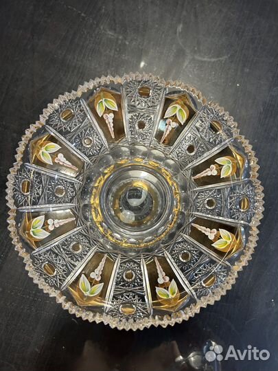 Фруктовница Bohemia Max Crystal 35 см