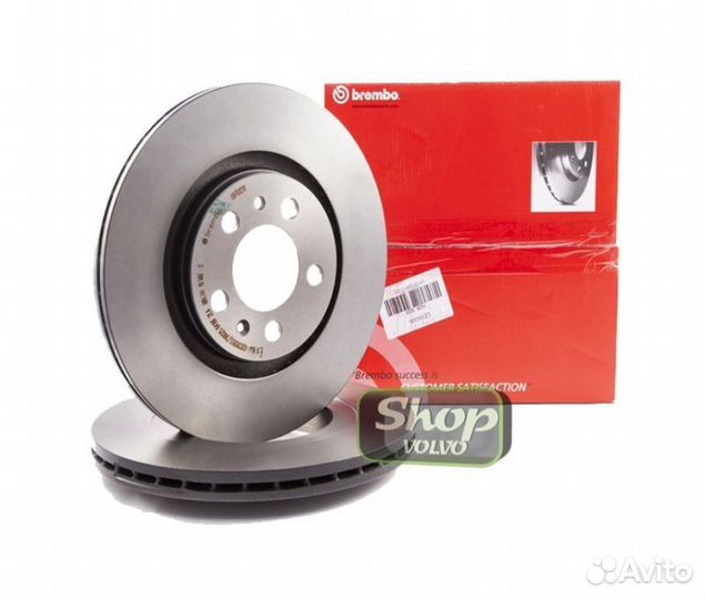 Диск тормозной задний новый brembo для Volvo XC90