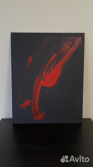 Картина абстракция Ярость