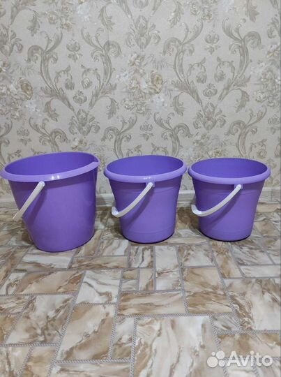 Ведра пластиковые пищевые