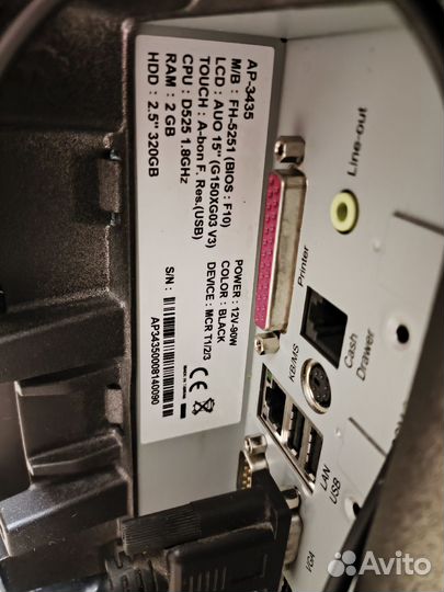 Компьютер POS терминал моноблок FEC AP 3435