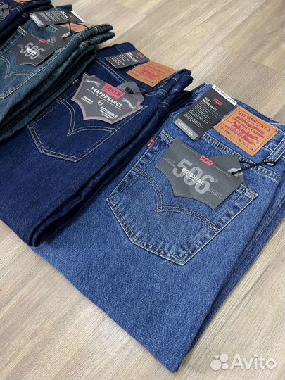 Джинсы Levis 506 Regular Fit, размеры W32-42 L34