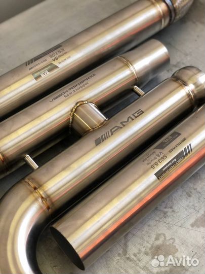 Даунпайпы W222 63s C217