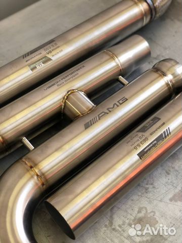 Даунпайпы W222 63s C217