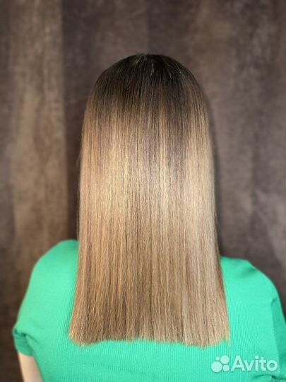 Кератиновое выпрямление и ботокс волос