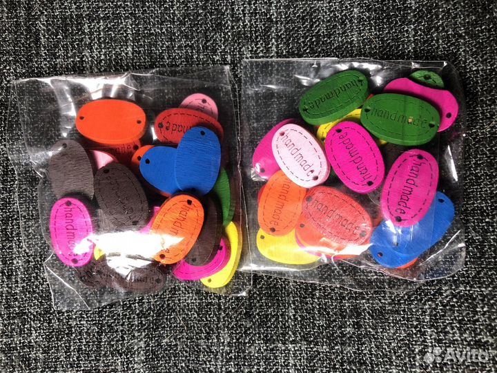 Пуговицы декоративные для поделок пакетом