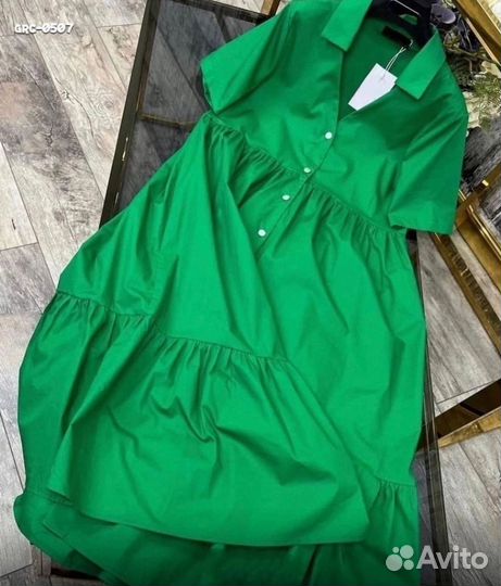 Платье хлопок