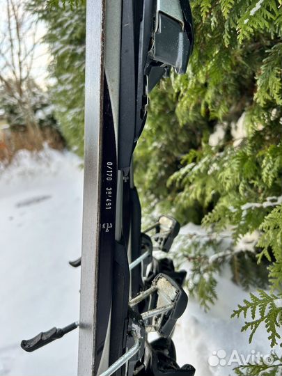 Горные лыжи head 170+ботинки salomon 39