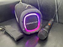 Колонка Hopestar A6 Max + микрофон для караоке