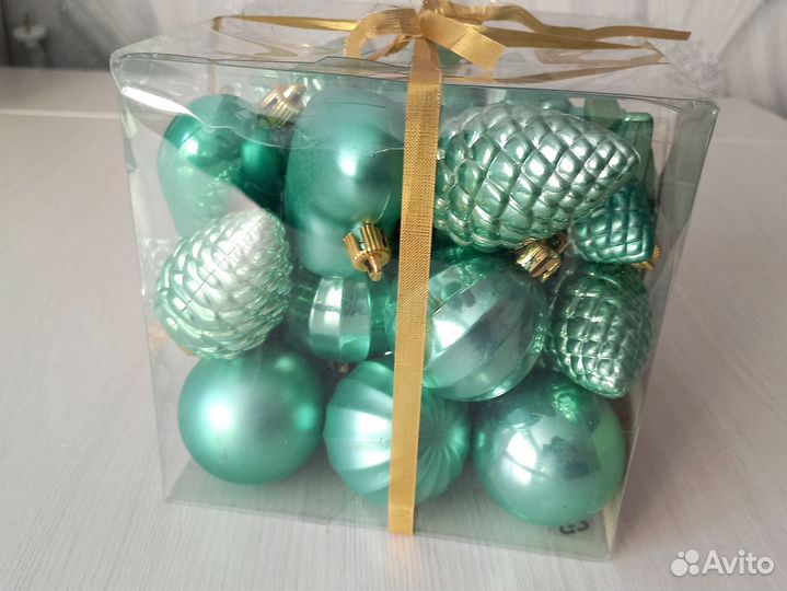 Новые 30шт елочные игрушки подвески украшения