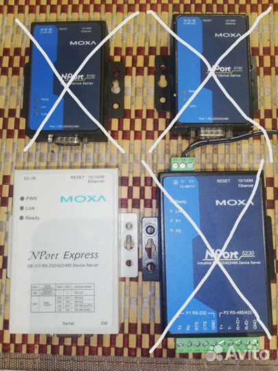 Moxa NPort сервера moxa Преобразователь I-7551 CR