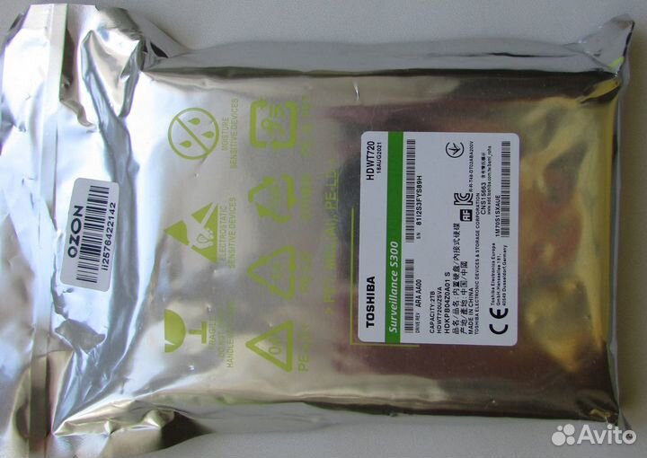 Внутренний жесткий диск Toshiba S300 3.5