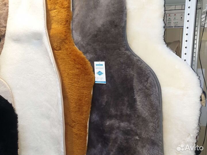 Меховая накидка на сиденье из овчины Австралия