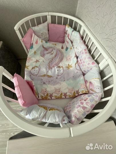 Бортики в кроватку