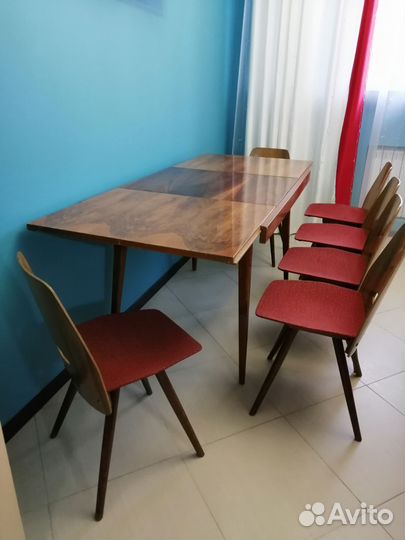 Стол и 6 стульев ЧССР