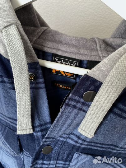 Размер М Рубашка тёплая Timberland оригинал