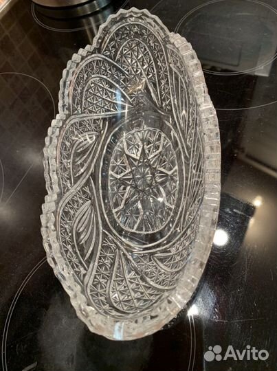 Салатницы хрустальные