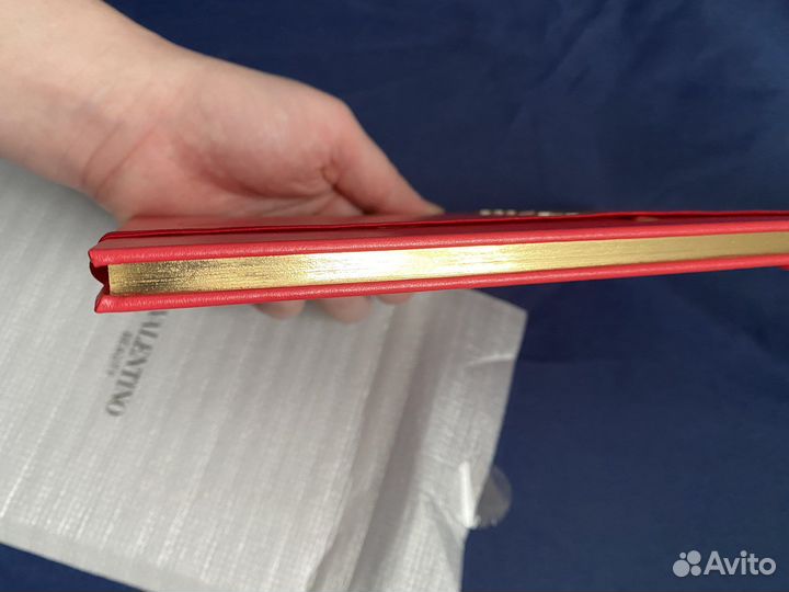 Блокнот Valentino красный оригинал