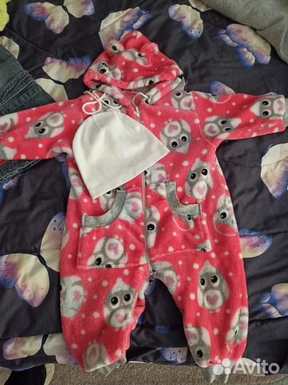 Вещи пакетом на девочку68-80