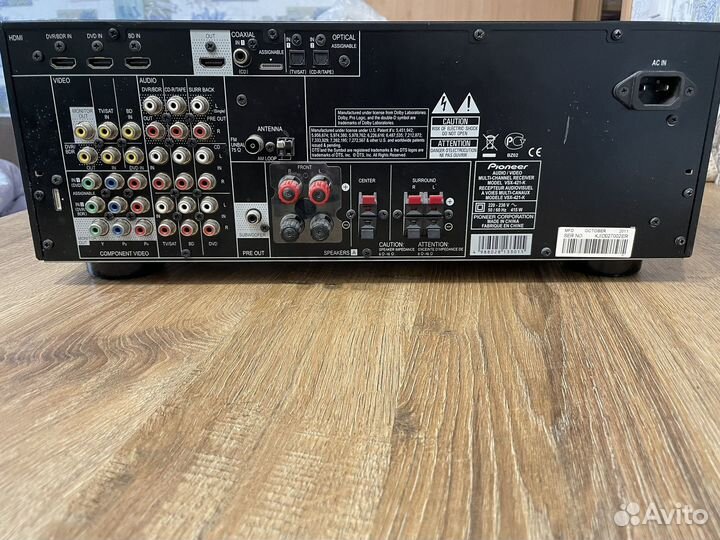Ресивер pioneer vsx 421 на запчасти