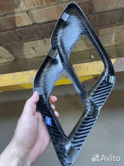 Насадка khann карбон lexus lx 450/570