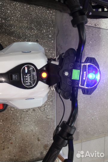 Новый Детский электро-мотоцикл 12 В