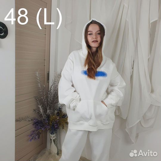 Худи с флисом 7986