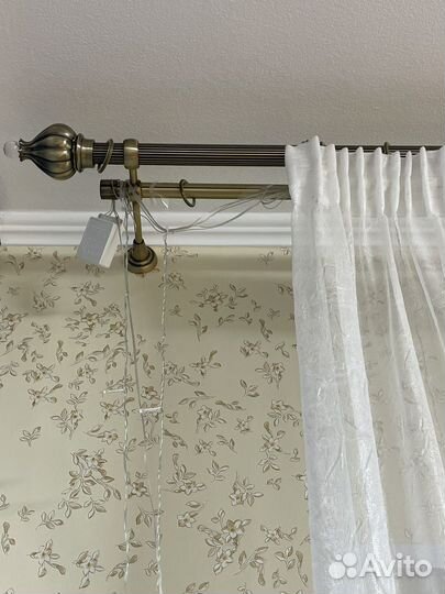 Карниз потолочный двухрядный