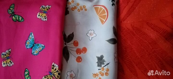 Ткани хлопок, вискоза Италия