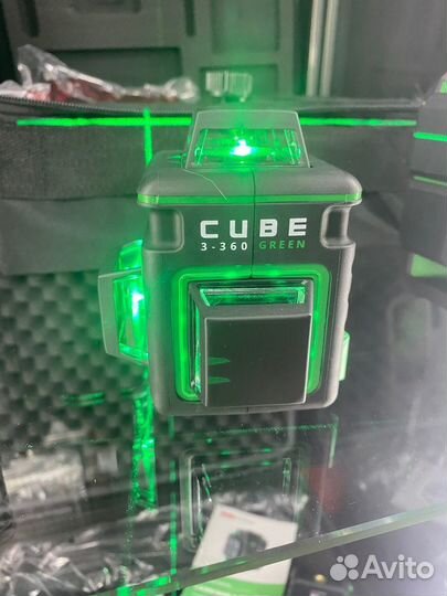 Лазерный уровень ADA Cube 3-360 green