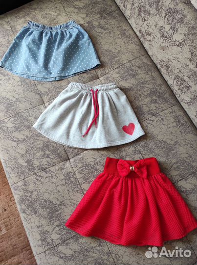 Юбка для девочки 104 110