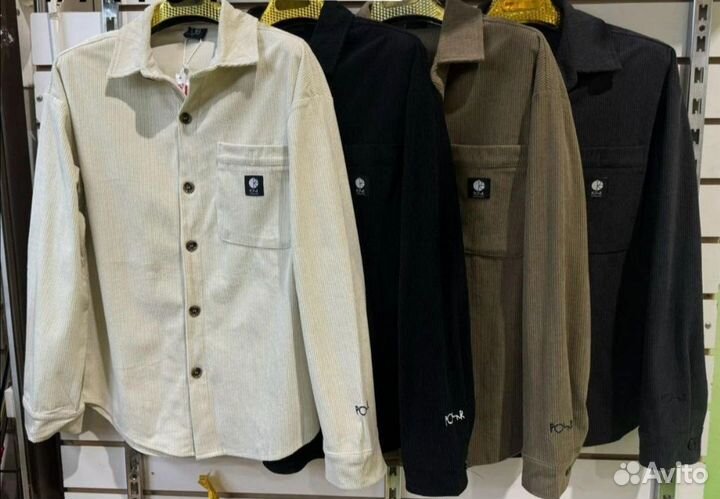 Рубашка вельветовая polar