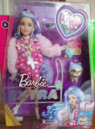 Кукла barbie extra, производство Mattel