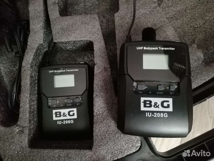 Радиосистема вокальная B&G IU-208G