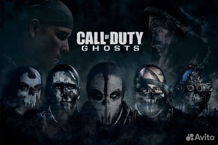 Call of duty ghosts ps4 диск