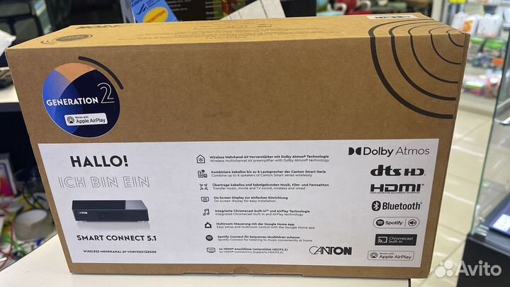 AV процессор Canton Smart Connect 5.1 новый