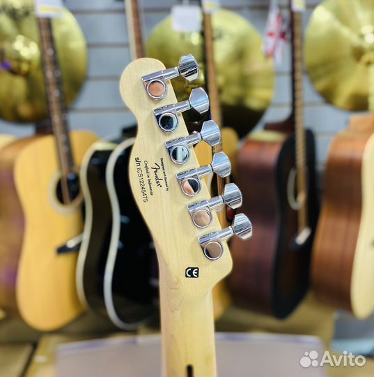 Гитара fender squier telecaster deluxe custom