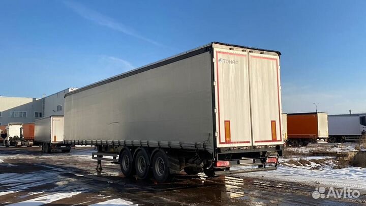 Полуприцеп шторный Тонар T3-13 (9888), 2024