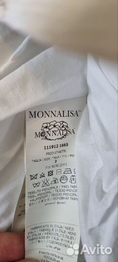 Monnalisa платье 92