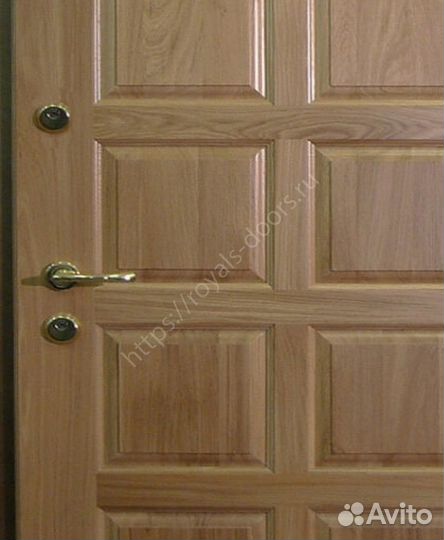 Арочная металлическая дверь