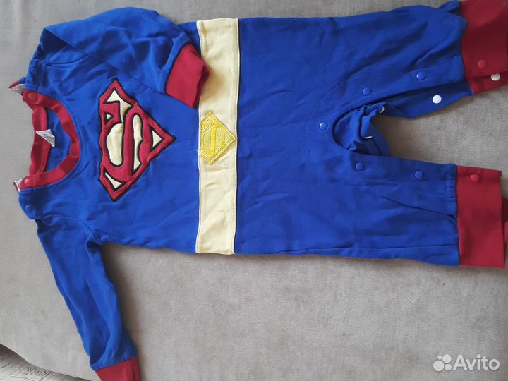 Костюм карнавальный супермена 80