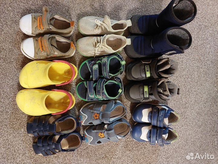 Детская обувь пакетом 23-25 размер