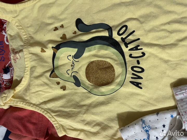 Пакет вещей на девочку 80-86