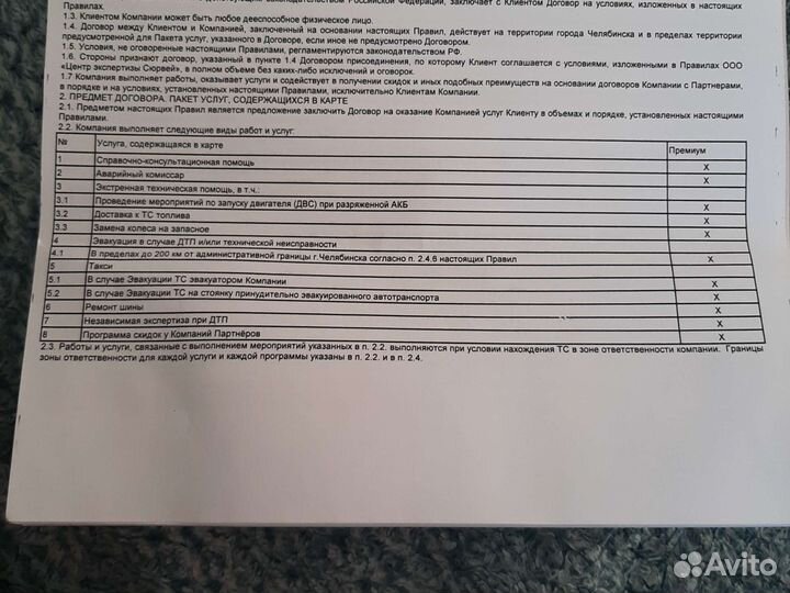 Карта помощи