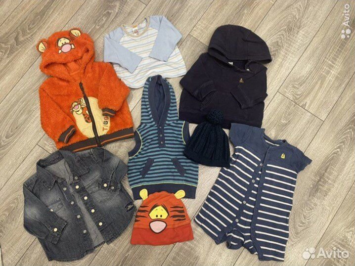 Пакет вещей на мальчика 3-6 мес (62-68см)