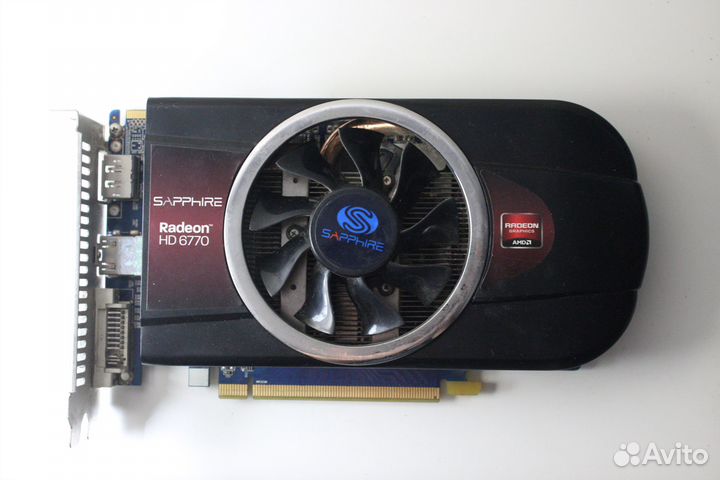 Видеокарта amd 6770
