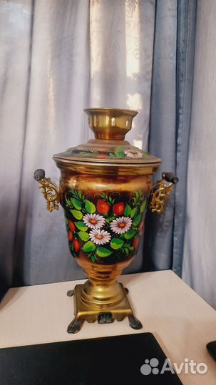 Самовар электрический расписной времен СССР