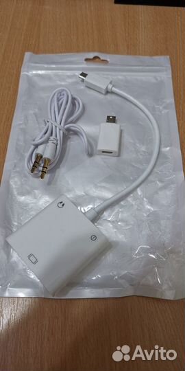 Переходник адаптер Micro USB VGA