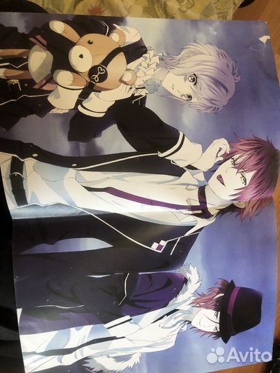 Плакаты постеры аниме